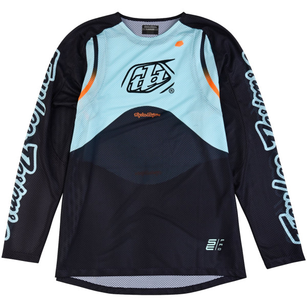 Troy Lee Designs Troy Lee Designs SE PRO AIR Pinned Jersey Phantom/Aqua